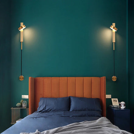 wall lamp bedroom bedside lamp modern minimalist Nordic creative  wall sconce lamp living room background Wall light aisle lamps