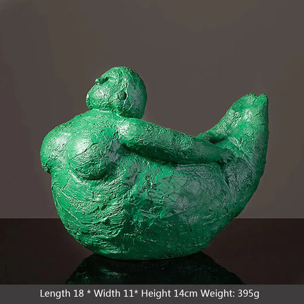 Elegant Resin Figurine Set