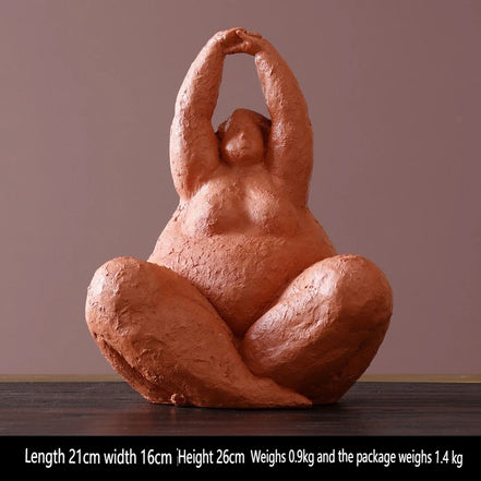 Elegant Resin Figurine Set