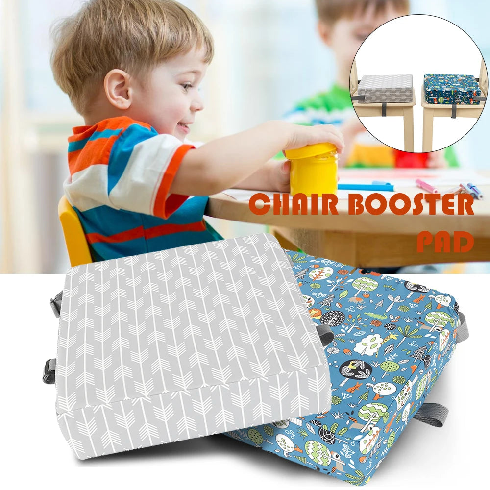 Children Kids Increased Booster Seat Cushion Pad Pillow Baby Dining High Chair Seat Cushions Adjustable Removable Baby Safety