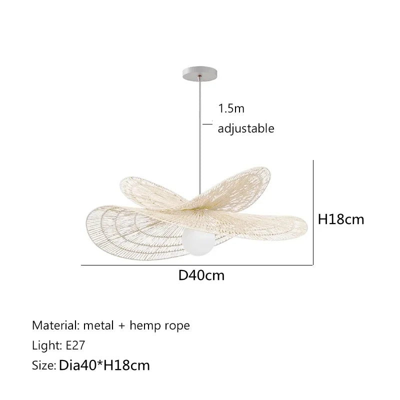 Elegant Rattan Pendant Light