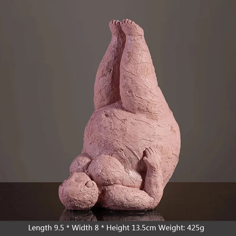 Elegant Resin Figurine Set