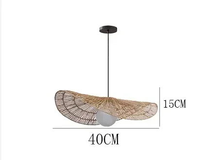 Elegant Rattan Pendant Light