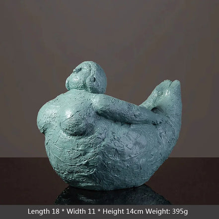 Elegant Resin Figurine Set