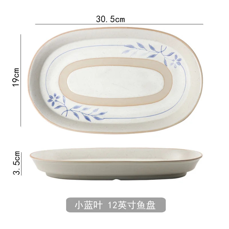 Retro Ceramic Dinnerware Set