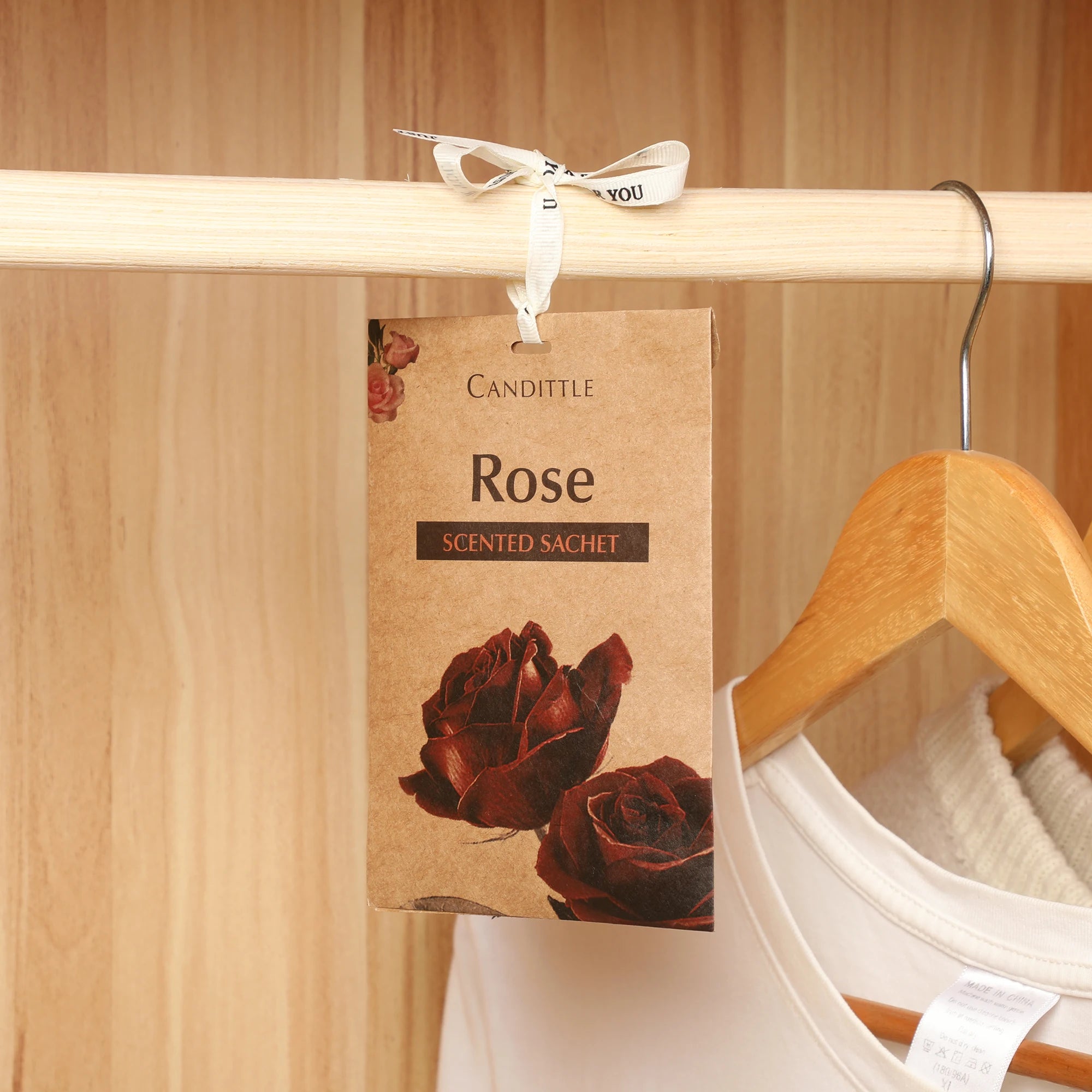 6 packs Oud Lavender Sandalwood Rose Jasmine Scented Sachet Aroma Bag Set for Closet Drawer Car Wardrobe,long last