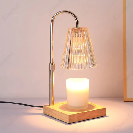 Simple and Creative Aromatherapy Wax Melting Lamp with Timed Dimming for Vintage Home Decoration Bedroom Atmosphere Lighting