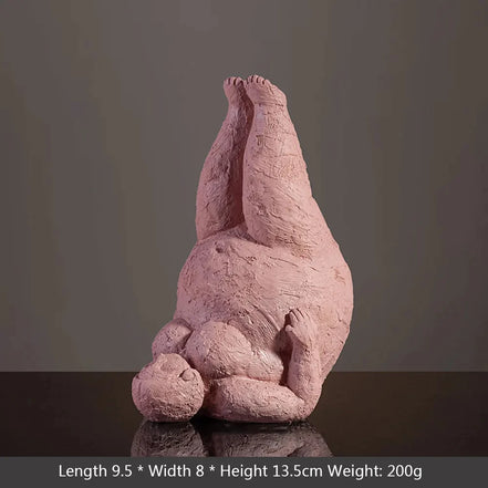 Elegant Resin Figurine Set