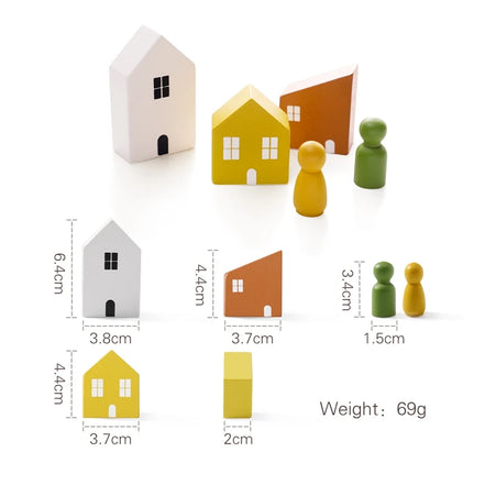 Nordic Style Balance Beam Blocks