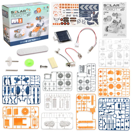 12 in 1 Science Experiment Solar Robot Toy DIY Building Powered Learning Tool Education Robots Technological Gadgets Kit for Kid