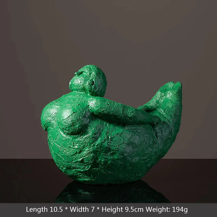 Elegant Resin Figurine Set