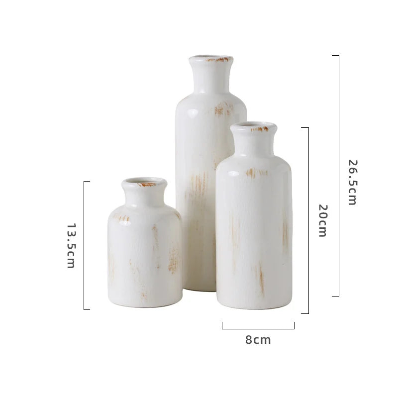 Nordic Ceramic Vase Set