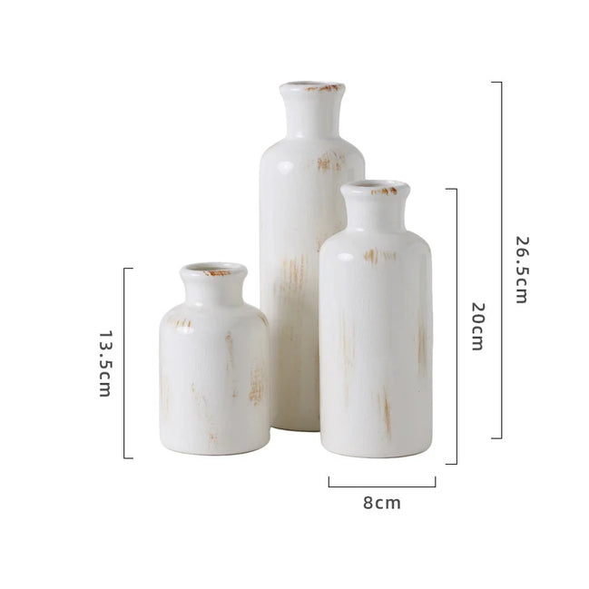 Nordic Ceramic Vase Set