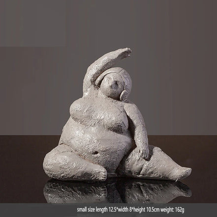 Elegant Resin Figurine Set