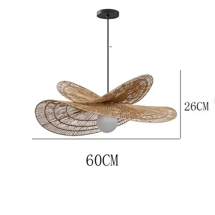 Elegant Rattan Pendant Light